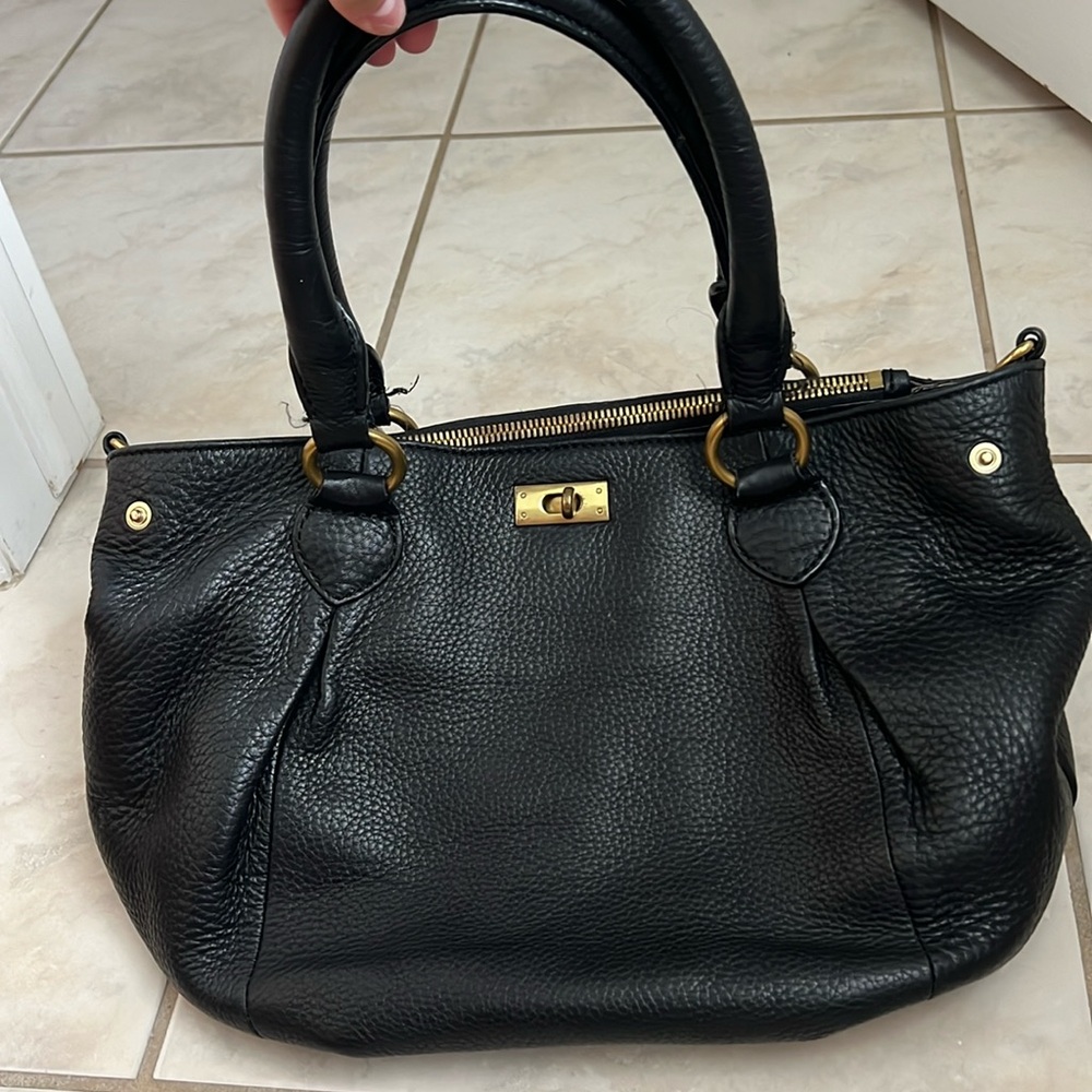 J.CREW authentic leather shoulder purse